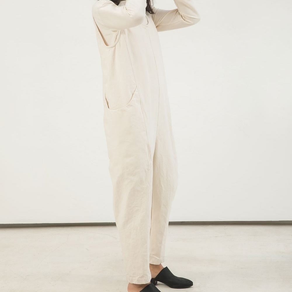 Elizabeth Suzann Clyde Jumpsuit in Cotton Canvas